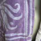 The Sun Club Cotton Beach Purple Reign Terry Towel Robe Jacket BNWT