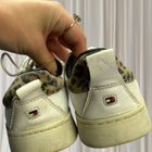 Tommy Hilfiger Branded Leo Print Sneakers - White Casual Women's Shoes - Image 6