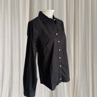 U.S. Polo Assn. Men's Long Sleeve Button-Up Shirt - Classic Black Stretch Fit - Image 4