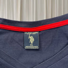 U.S. Polo Assn. V-Neck T-Shirt - Classic Navy Blue Cotton Tee - Image 6