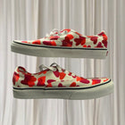 Vans Heart Print Sneakers - Cream and Red Low Top - Image 6