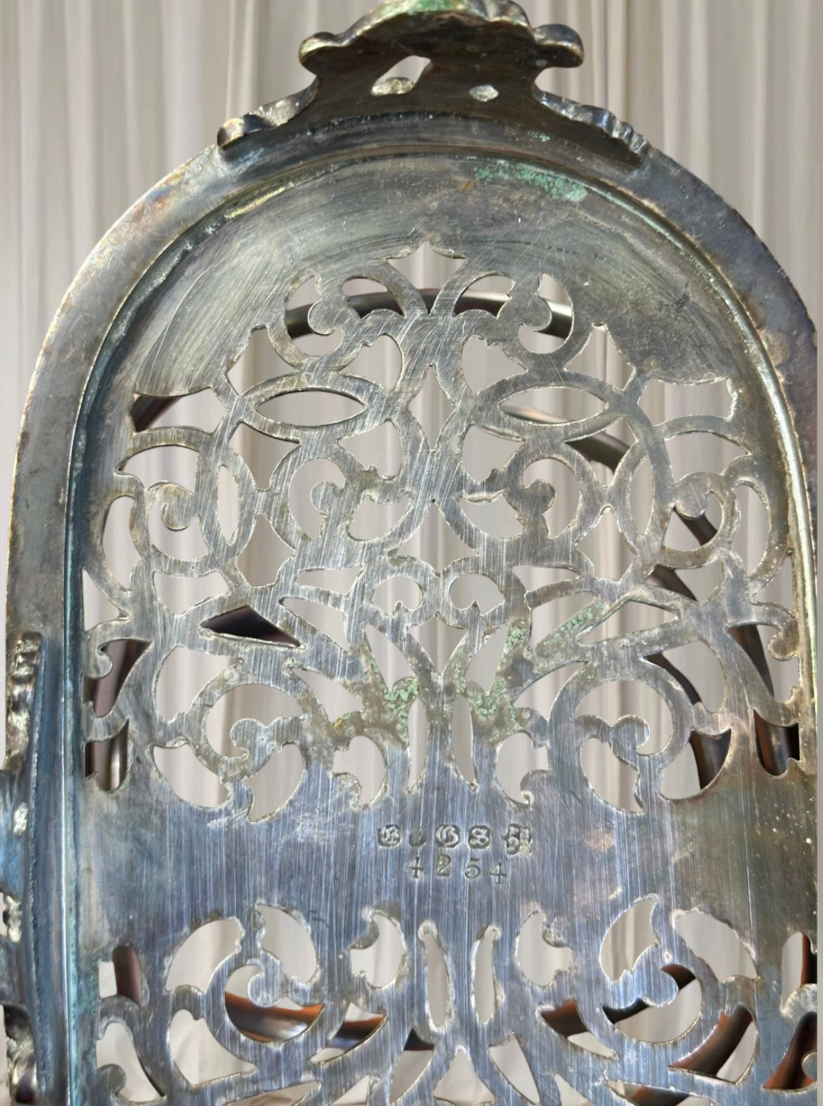 Antique Victorian/Edwardian Walker and Hall Sheffield Rib Cage Toast Holder
