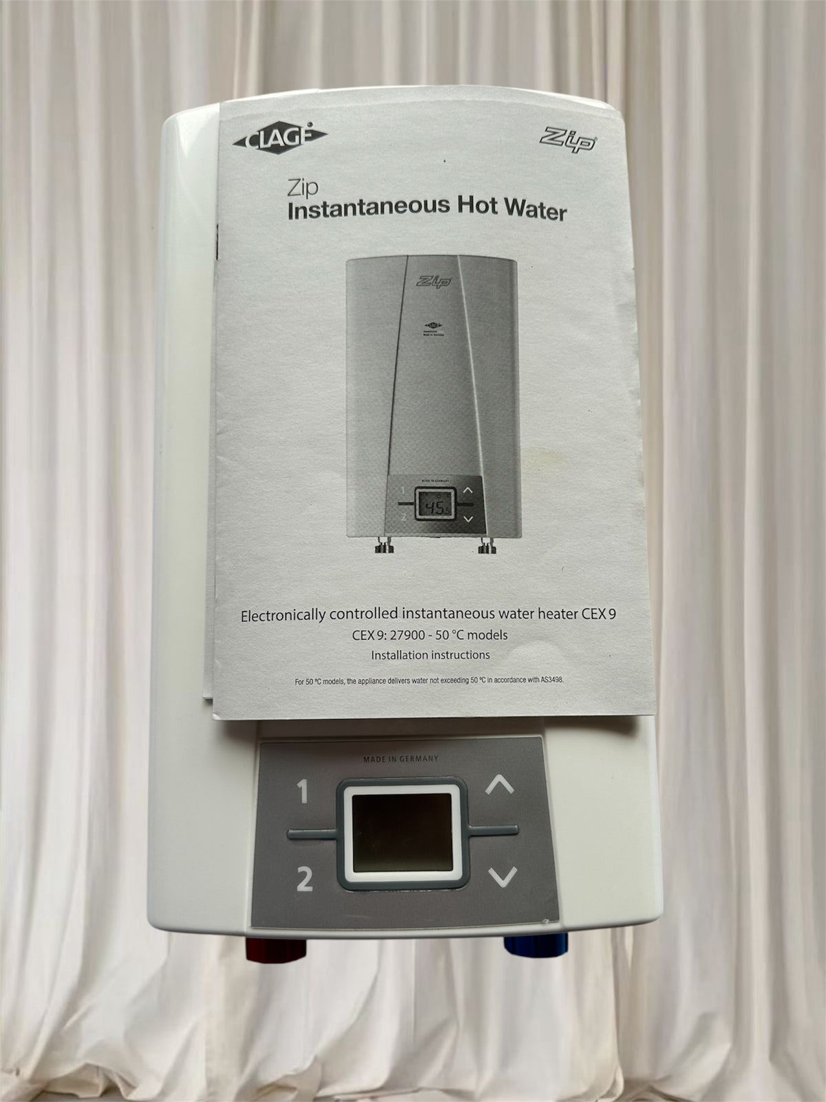 Zip CL1505 - CEX 9 Electronic MPS Instantaneous Hot Water 6.6-8.8Kw