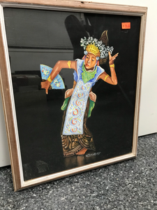 Indonesian Dancer painting