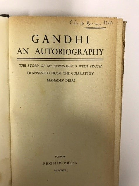 The Story Of My Experiments With Truth - GANDHI