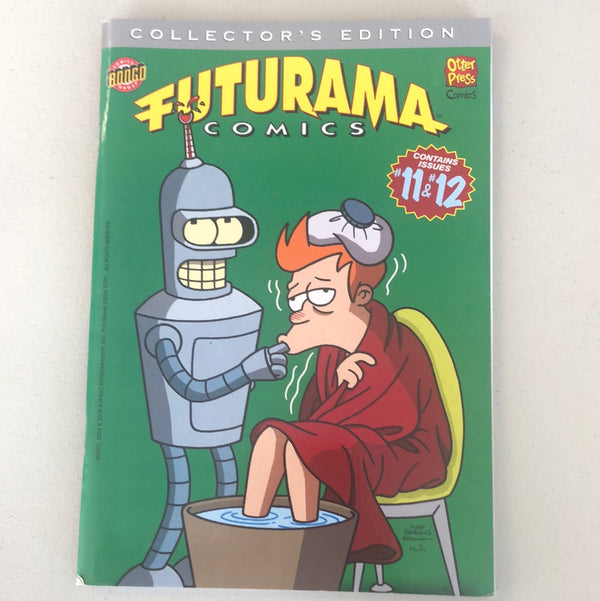 Issues #11 and #12 Rare collector’s edition of two Futurama Comics in one which will get you rolling on the floor laughing. Futurama’s main plot centers around three evil villains who have an alliance. 